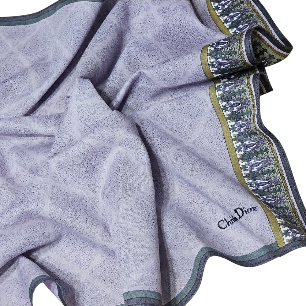 CHRISTIAN DIOR SCARF - Picture 3 of 12